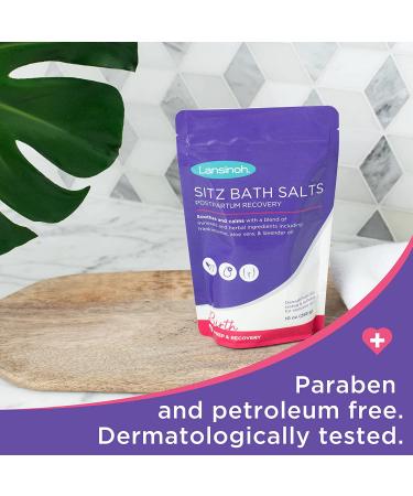 Lansinoh Postpartum Essentials Sitz Bath Salts - 10 Oz White - Buy Online on SooperMarket.com