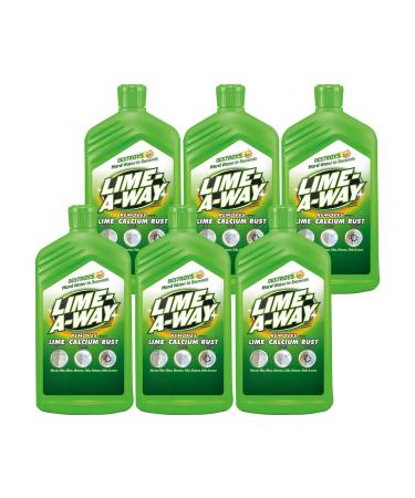 Lime-A-Way Lime, Calcium & Rust Cleaner 28 oz (Pack of 6)
