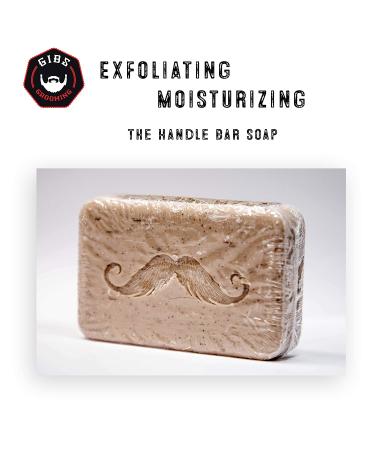 GIBS Men's Soap Bar - Deodorize, Detox, Exfoliate, Cleanse | 6 oz Oak - Buy Online on SooperMarket.com