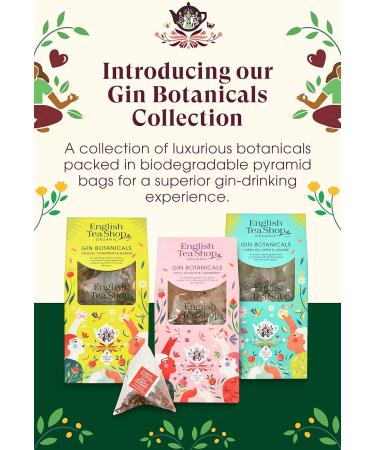 English Tea Shop Organic Gin Botanicals - Multi pack of 3 different types of Natural Botanical Blends - Buy Online on SooperMarket.com