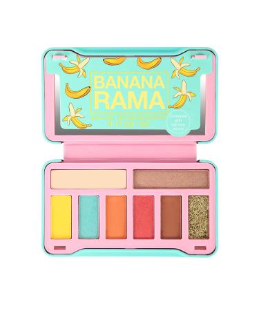 BYS Bananarama On-the-Go Eyeshadow Palette - 8 Highly Pigment Matte & Shimmer Finish Eye Makeup Shades 1 Count (Pack of 1) Bananarama