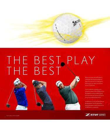 Srixon Z-Star XV Golf Balls - White (Prior Generation) | High Performance Golf Ball - Buy Online on SooperMarket.com