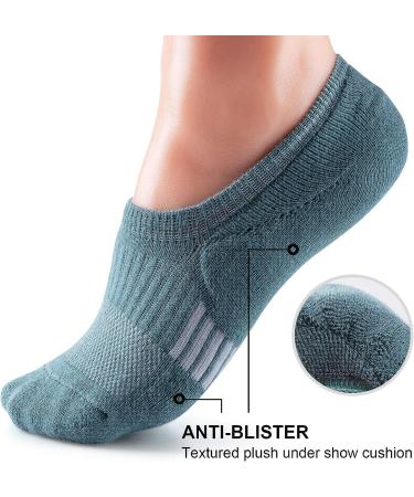 Gonii Womens No Show Ankle Socks - 5 Pairs Athletic Cushioned Running Low Cut Socks for Women - Buy Online on SooperMarket.com