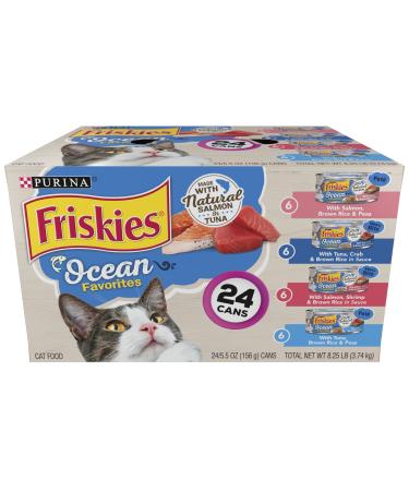Purina Friskies Cat Food 5.5 Ounce (Pack of 24) Other