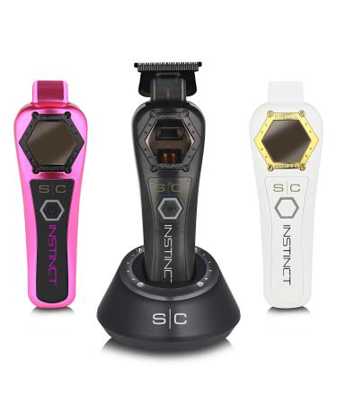 Stylecraft Instinct Metal Edition Hair Trimmer Professional Cordless IN2 Vector Motor with Intuitive Torque Control