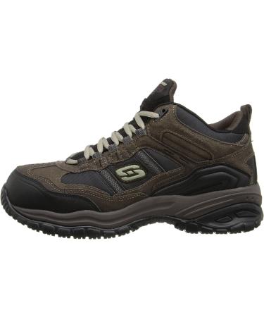 Skechers Men's Soft Stride Canopy Work Boot - Size 11, Brown/Black - Buy Online on SooperMarket.com