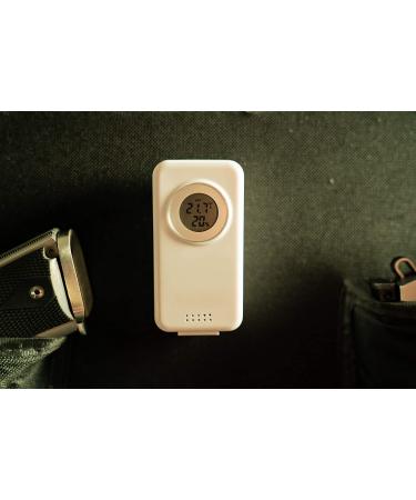 LOCKDOWN Digital Hygrometer - Backlit Screen, Min/Max Reading for Temp and Humidity Monitoring - Wireless - Safes, Rooms, Cases - Buy Online on SooperMarket.com