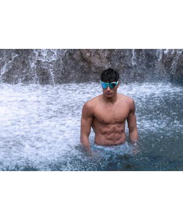 ARENA Unisex The One Mask Mirror Swimming Goggles - NS Blue-White-Black | International Shipping Available - Buy Online on SooperMarket.com