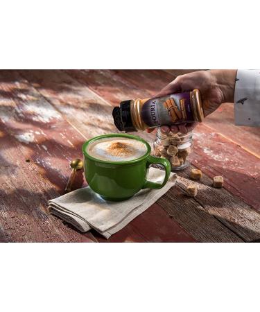 Upouria Coffee Topping Variety Pack - Chocolate, Cinnamon, Brown Sugar, French Vanilla - 3 Pack of 5.5 oz Shakeable Jars - Buy Online on SooperMarket.com