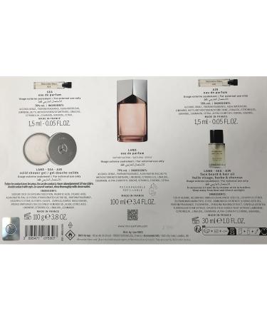 Mercedes-Benz Land LSA Gift Set - Mens Cologne Set - Cologne for Men with Hair Oil Body Wash - 3 Perfumes for Men and 2 Personal Care Products - 5 Pc - Buy Online on SooperMarket.com