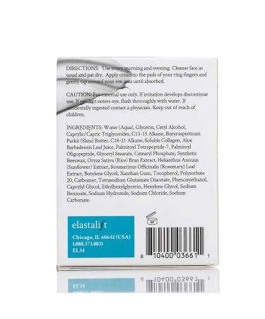 Elastalift Dark Circle Under Eye Treatment Cream | Brightening & Firming Collagen Eye Cream with Peptides & Vitamin E | Reduce Dark Circles & Puffiness | 1 Fl Oz - Buy Online on SooperMarket.com