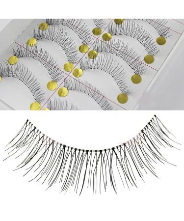 40 Pairs Taiwan Handmade False Eyelashes - Natural Look Transparent Stem 217 Classical Lashes | MZZH14001 - Buy Online on SooperMarket.com