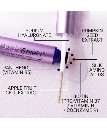 RapidShield Eyelash Daily Conditioner - Scientifically Inspired Treatment for Voluminous Lashes - 4ml - Buy Online on SooperMarket.com