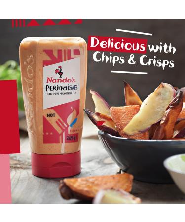 Nando's Hot Perinaise Peri-Peri Mayonnaise 465g - Buy Online on SooperMarket.com
