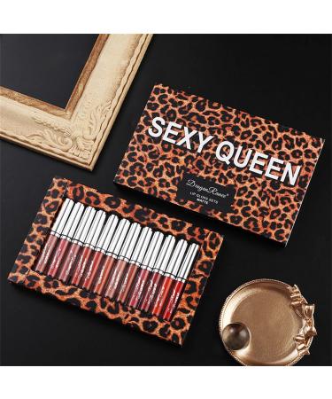 12 Colors Matte Ink Lipstick Set - Moisturizing Multi-Color Durable Matte Lipstick for Ultimate Lip Care - Buy Online on SooperMarket.com