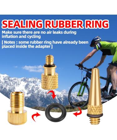 High-Quality Bicycle Valve Adapter Set - 32pc with Sealing Rings & Sorting Box for DV AV SV - International Shipping Available! - Buy Online on SooperMarket.com