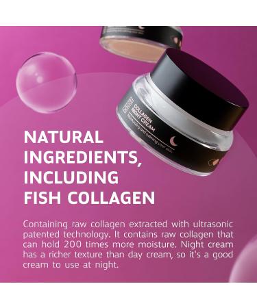 Buy Haryeong Collagen Night Cream - Best Anti-Aging Skincare for All Skin Types | International Shipping Available - Buy Online on SooperMarket.com