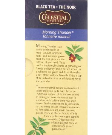 Celestial Seasonings Morning Thunder 6-Count - Buy Online on SooperMarket.com