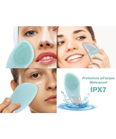 BEPER P302VIS002 Facial Cleansing Brush USB - Electric Silicone Brush for All Skin Types - Buy Online on SooperMarket.com