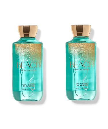 Bath and Body Works 2 Pack At the Beach Shower Gel 10 Oz - Refreshing Body Wash Set - Buy Online on SooperMarket.com