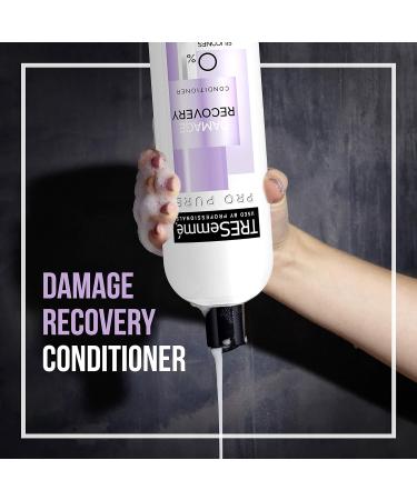 TRESemm Damage Recovery Conditioner for Damaged Hair, 16 oz - Pack of 4 | Silicone-Free & Clean Formula - Buy Online on SooperMarket.com