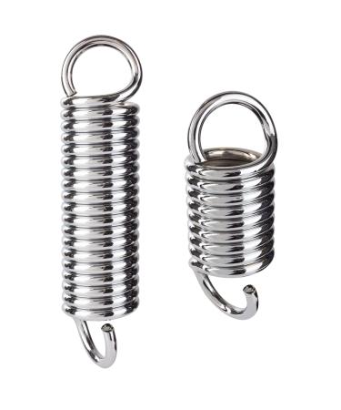 SCSPORTS BoxSack spring - 80/190 kg resilient steel chrome -plated noise -absorbing 11/16cm - box bag spring swing spring sandbag suspension bracket pull spring 16 cm