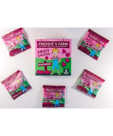 Freddie's Farm - Fruit Shapes (Raspberry 25 x 20g bags) - Buy Online on SooperMarket.com