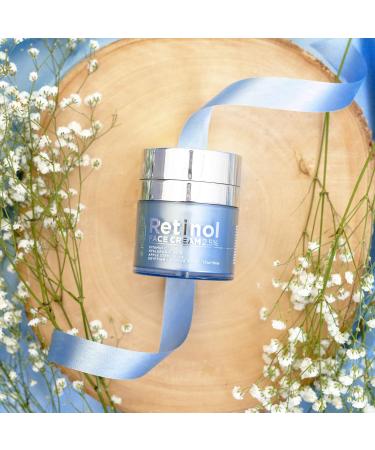 Retinol 2.5% High Potency Face Cream - Organic Anti-Aging Moisturizer with Vitamin C & Hyaluronic Acid - 1.7oz for Dry Skin - Buy Online on SooperMarket.com