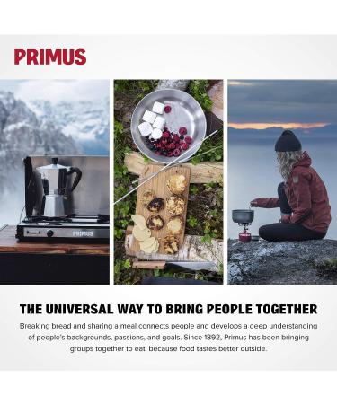 Primus CampFire Serving Kit: Stainless Steel Plates, Bowl, and Silicone Lid for Camping - Buy Online on SooperMarket.com