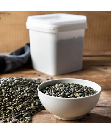Vitalesia Pumpkin Seeds 1.5kg - Premium Raw Unsalted & Natural Vegan Snack | Crisp Green Kernels for Healthy Eating - Buy Online on SooperMarket.com