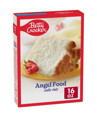 Betty Crocker Angel Food White Cake Mix 16oz (453g) Chocolate 453 g (Pack of 1)