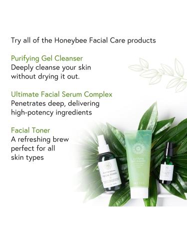 Honeybee Gardens Ultimate Facial Serum Complex | Vegan & Cruelty-Free | 1 fl oz | For All Skin Types | Gluten-Free - International Shipping - Buy Online on SooperMarket.com