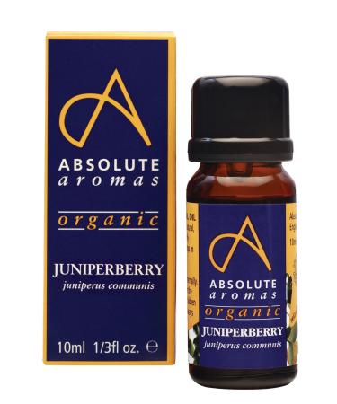 Absolute Aromas Organic Juniperberry Essential Oil 5ml - 100% Pure Natural Undiluted Vegan and Cruelty-Free - For use in Diffusers and Aromatherapy Blends Juniperberry 5ml
