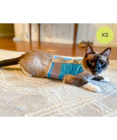 CAT SCHOOL Cat Harness and Leash Set for Outdoor Walks Training and Travel - Secure Soft Comfortable Cat Vest Harness with 10' Long Cat Leash - Easy to Use with Step-by-Step Instructions S/M - Buy Online on SooperMarket.com