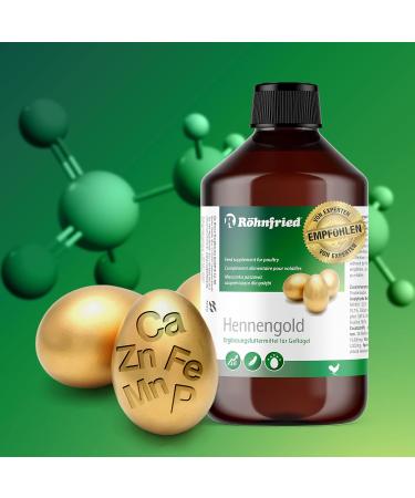 R hnfried Hennengold 500 ml | Reduce Broken Eggs & Promote Feather Growth for Chickens & Poultry | International Shipping Available - Buy Online on SooperMarket.com