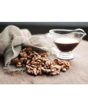 Organic California Walnuts Halves & Pieces 8oz - Non-GMO, Raw, Unsalted, Vegan, Kosher - Omega-3 Protein Snack for Baking & Topping - Buy Online on SooperMarket.com