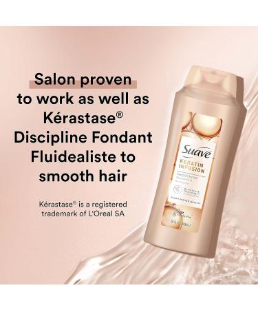 Suave Professionals Keratin Infusion Smoothing Shampoo for Dry Hair - 28 Fl Oz (Pack of 4) - Buy Online on SooperMarket.com