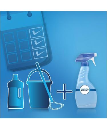 Febreze Textiler Fresh Spray - Cotton Fresh | 375ml | Eliminates Odors on Fabrics | Ideal for Hard-to-Wash Items - Shop Now! - Buy Online on SooperMarket.com