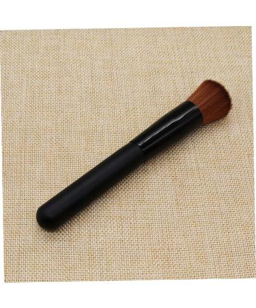 1PC Concave Makeup Brush Liquid Brushes Brush Large Face Brush Liquid Cream Blending Tool Cosmetic Applicator For Full Coverage(Black) - Buy Online on SooperMarket.com