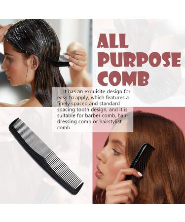 3-Piece Wide-Tooth Comb Set - Detangling Shower, Pick, & All-Purpose Combs | Anti-Static Carbon Fiber Tools for Thick, Curly, Afro Hair - Buy Online on SooperMarket.com