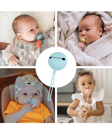 Baby Dummy Case Pacifier Case Travel Soother Box Transparent Soother Pod Pacifier Holder Box for Kids (Small Green) Small Green - Buy Online on SooperMarket.com