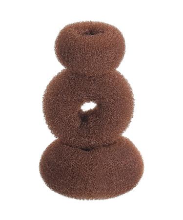 Mudder Donut Bun Maker Set - Large, Medium, and Small Sizes - Light Brown - Buy Online on SooperMarket.com