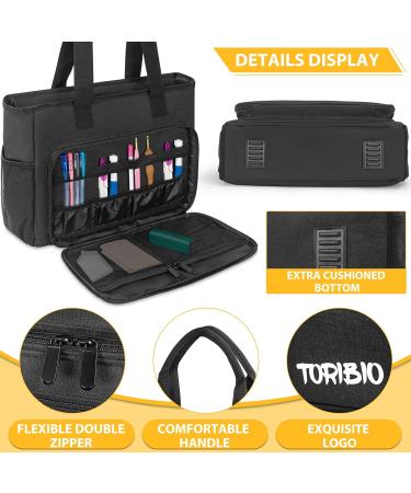 TORIBIO Carrying Bag for Diamond Painting A4 LED Light Pad - Storage Bag for Diamond Painting Tools and Supplies - Embroidery Protective Case - 15.4x12.2x4.7 Black - Buy Online on SooperMarket.com