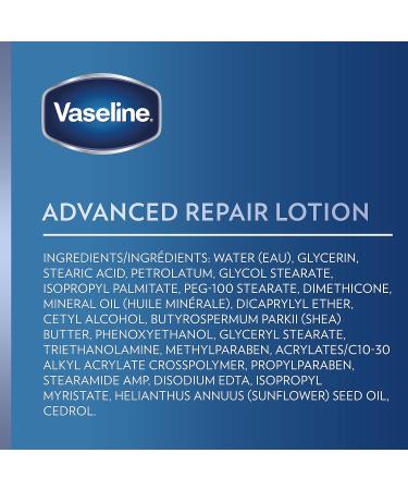 Vaseline Intensive Care Advanced Repair Unscented Lotion 600ml - Deep Moisturizing & Hydration for All Skin Types - Buy Internationally - Buy Online on SooperMarket.com