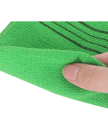 Sibba 5Pcs Asian Exfoliating Mitts - Dual-Sided Korean Gloves for Dead Skin Removal | Shower Scrub Mitt Bath Accessories - Buy Online on SooperMarket.com