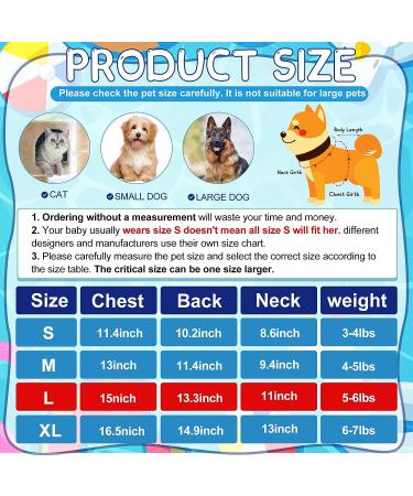 Pet Bowknot Princess Dress - Floral Vest Skirt for Small Dog Cat - Rosette Sundress - Summer Apparel (L 7-9lbs) - Buy Online on SooperMarket.com