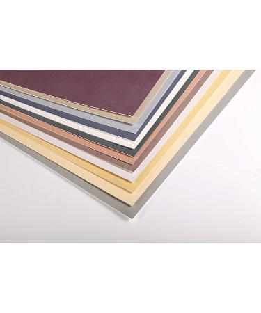 Clairefontaine - Ref 96008C - Pastelmat Pastel Card Pad No.2 (12 Sheets) - 360gsm Card - 30 x 40cm - Assorted Colours - Specially Formulated for Use with Pastels 30 x 40 cm Card Pad No 2 - Buy Online on SooperMarket.com
