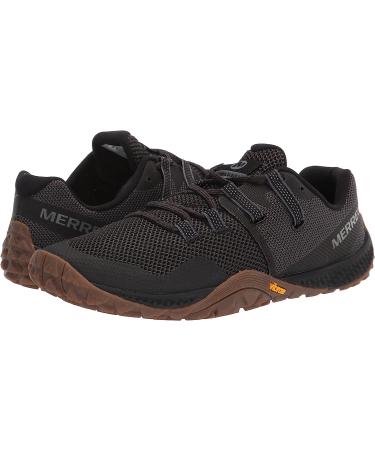 Merrell Men's Trail Glove 6 Sneaker 8.5 - Black/Gum | Lightweight Barefoot Running Shoes - Buy Online on SooperMarket.com