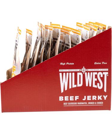 Wild West Honey BBQ Beef Jerky 12 x 60g - Buy Online on SooperMarket.com