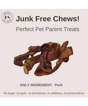 Bounce and Bella Pig Ears Strips for Dogs Natural Dog Chews Healthy Treats Help Clean Dogs Teeth 150 g (Pack of 1) - Buy Online on SooperMarket.com